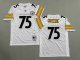 Men's Pittsburgh Steelers #75 Joe Greene White Jersey