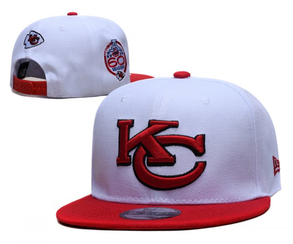 Kansas City Chiefs Red and White Cap