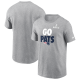 Men's New England Patriots Nike Heather Gray Super Bowl LX Fast As Fast Gets T-Shirt