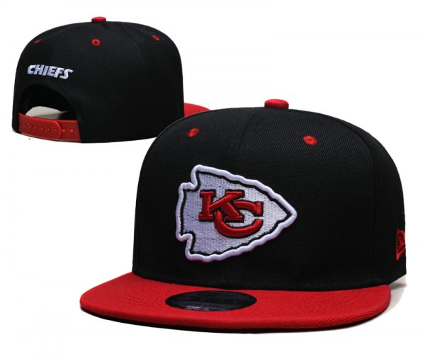 Kansas City Chiefs Red and Black Cap