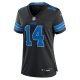 Women's Detroit Lions Amon-Ra St. Brown Nike Black 2nd Alternate Game Jersey