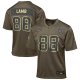 Youth #88 CeeDee Lamb Dallas Cowboys Nike 2025 Salute to Service Game Olive Jersey