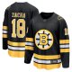 Men's Boston Bruins #18 Pavel Zacha Black Home Breakaway Player Jersey