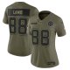 Women's #88 CeeDee Lamb Dallas Cowboys Nike 2025 Salute to Service Limited Olive Jersey