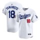 Men's #18 Yoshinobu Yamamoto Los Angeles Dodgers Nike 2025 MLB World Tour: Tokyo Series Home Limited Player White Jersey