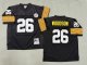 Men's Pittsburgh Steelers #26 Rod Woodson Black Jersey