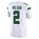 Men's New York Jets Zach Wilson Nike Spotlight White Vapor Limited Jersey