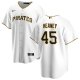 Men's #45 Andrew Heaney Pittsburgh Pirates Nike Home White Jersey