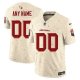 Men's Arizona Cardinals Custom Cream Rivalries Collection F.U.S.E. Vapor Limited Stitched Jersey