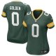 Women's Green Bay Packers #0 Matthew Golden Nike Green Game Jersey